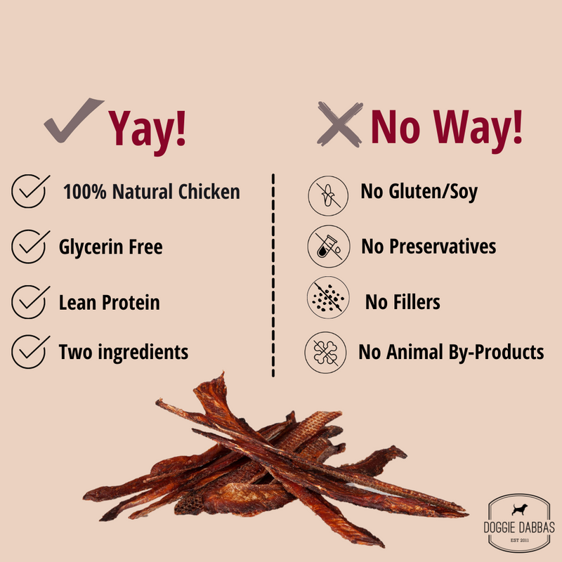 Cranberry Chicken Jerky Pack of 20