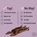 Blueberry Chicken Jerky Pack of 3