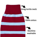 Candy Cane Dog Sweater