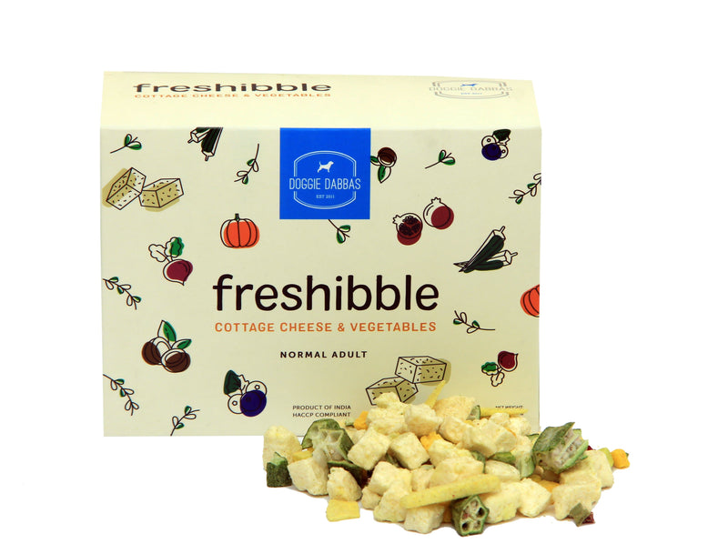 Freshibble - Cottage Cheese & Vegetables (100g per pkt)